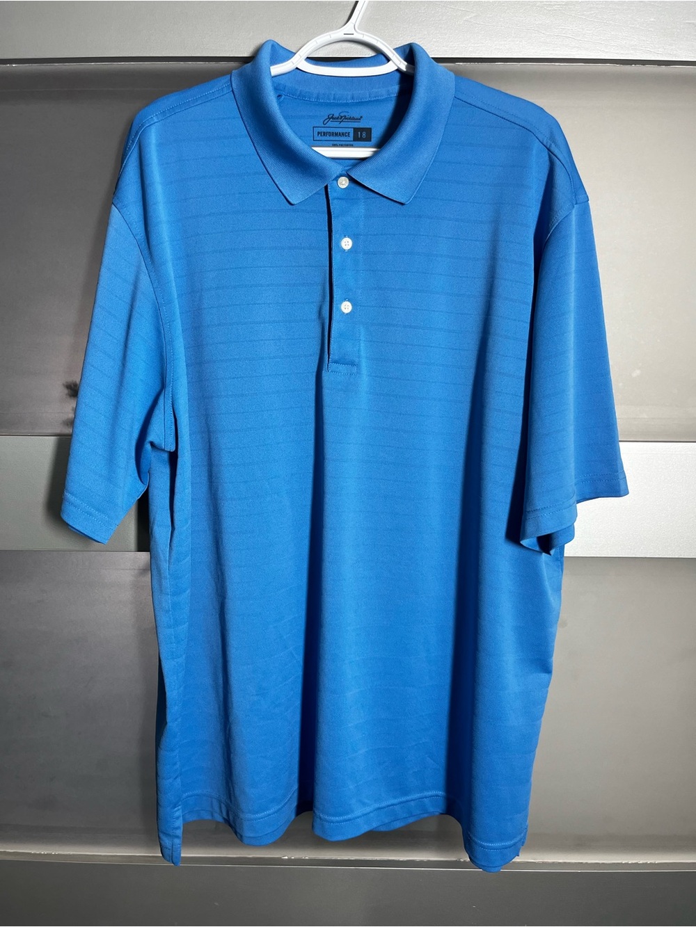 Men's Performance Polo Shirt in Blue by Jack Nicklaus